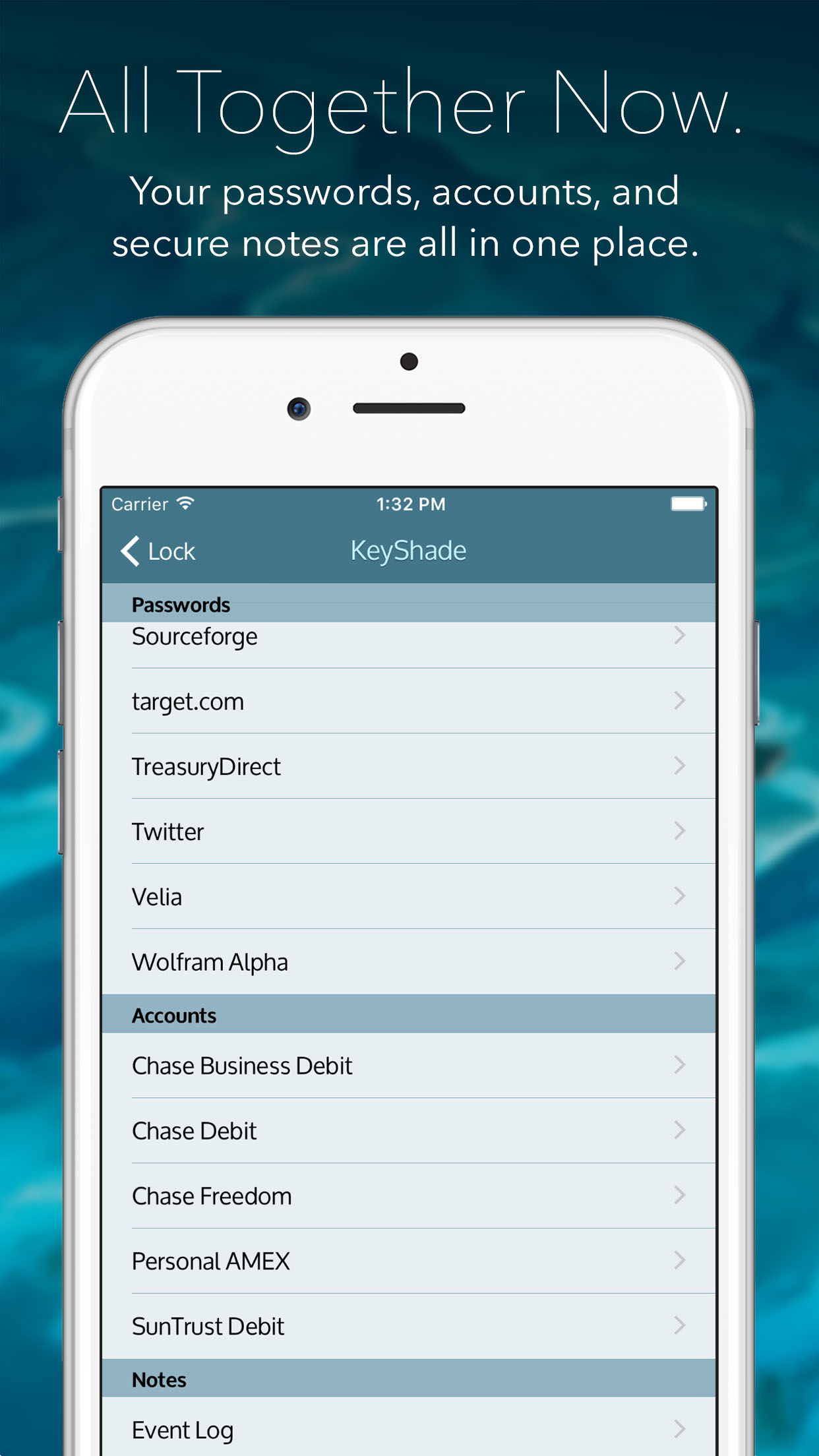 KeyShade iOS screenshot