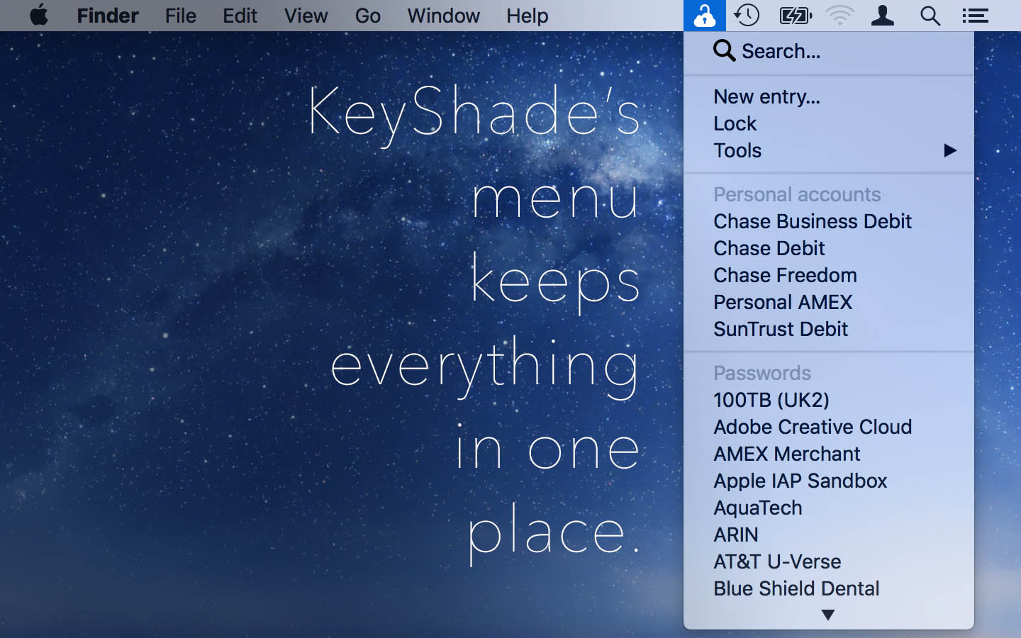 KeyShade Mac screenshot