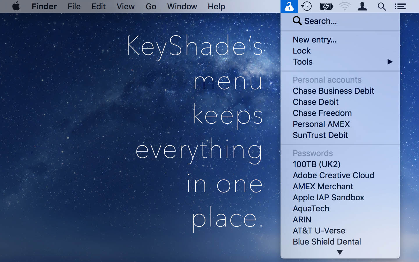 KeyShade Mac screenshot