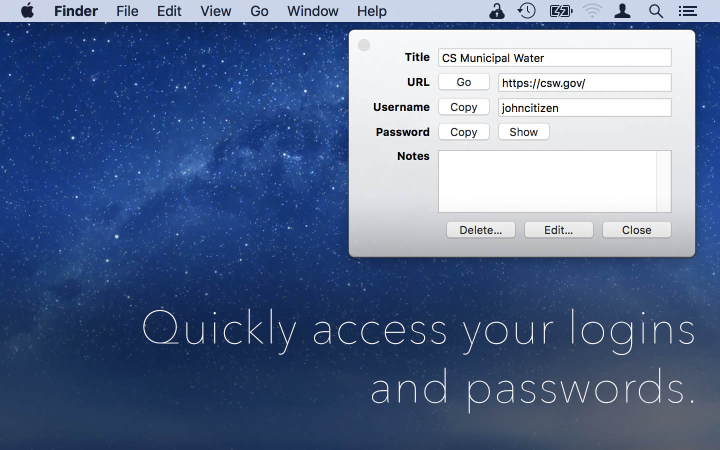 KeyShade Mac screenshot