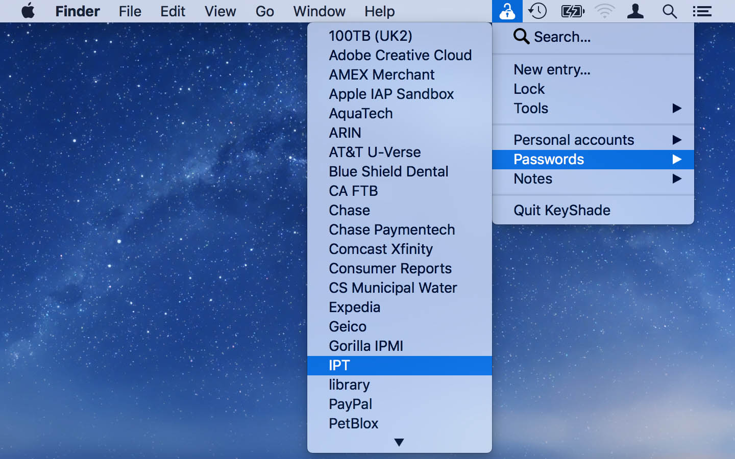 KeyShade Mac screenshot